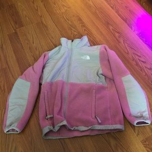 North face pink jacket